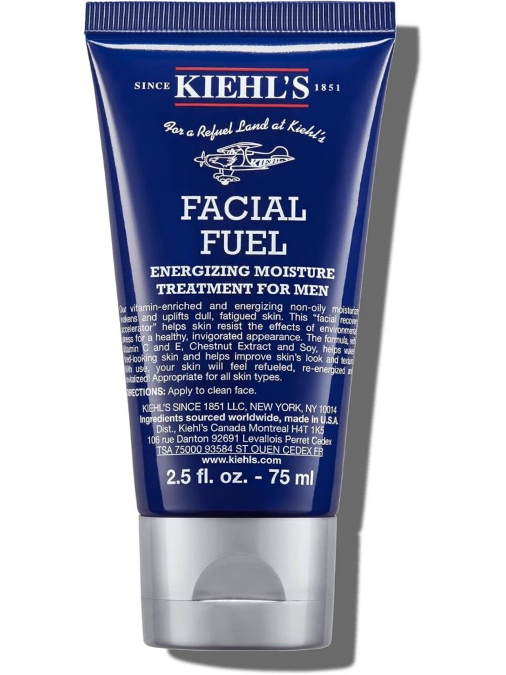 Energizing Men's Facial Moisturizer - Hydrating, Revitalizing, All Skin Types